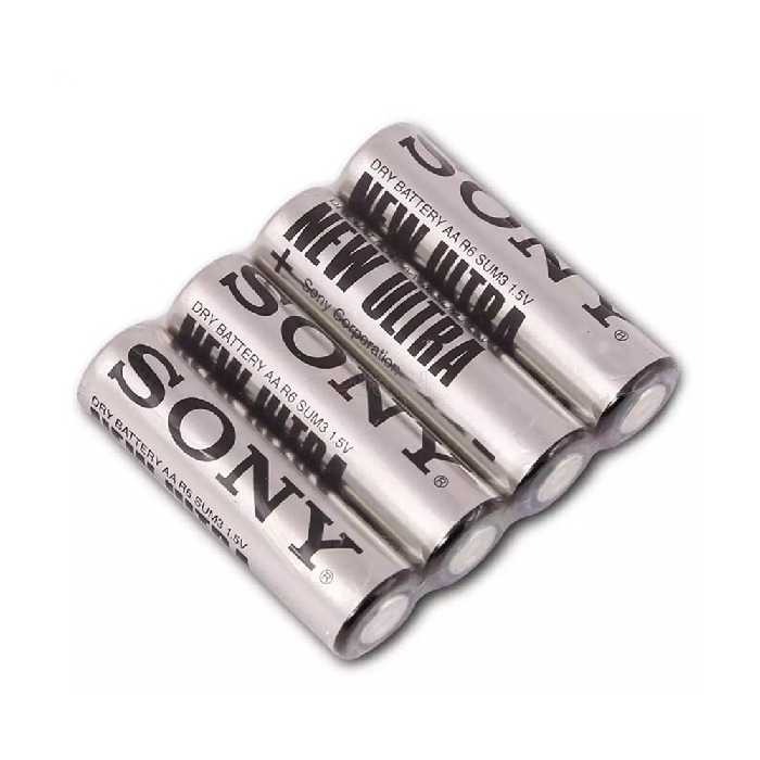 باتری نیم قلمی سونی مدل R03 NEW ULTRA بسته 40 عددی 