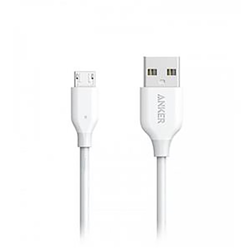 کابل تبدیل USB به microUSB انکر مدل A8132 PowerLine طول 0.9 متر