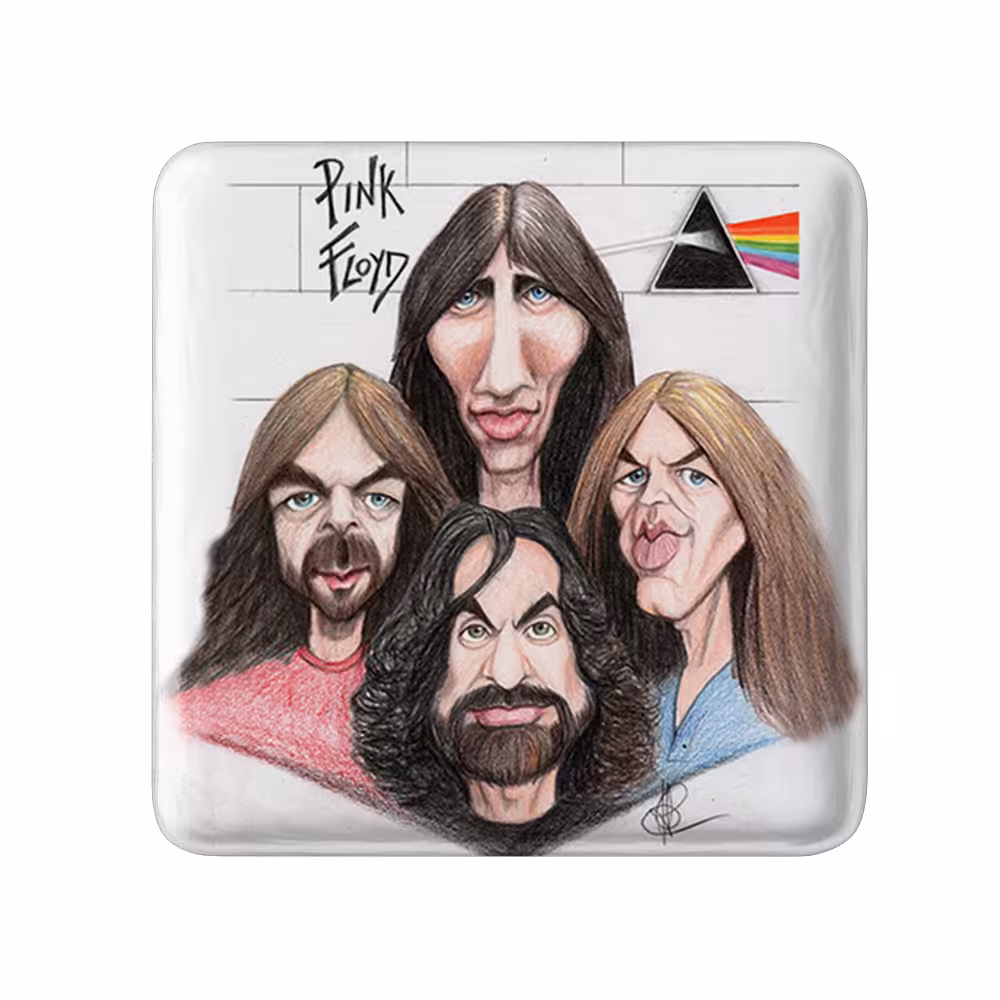 پیکسل خندالو طرح گروه موسیقی Pink Floyd کد 3255