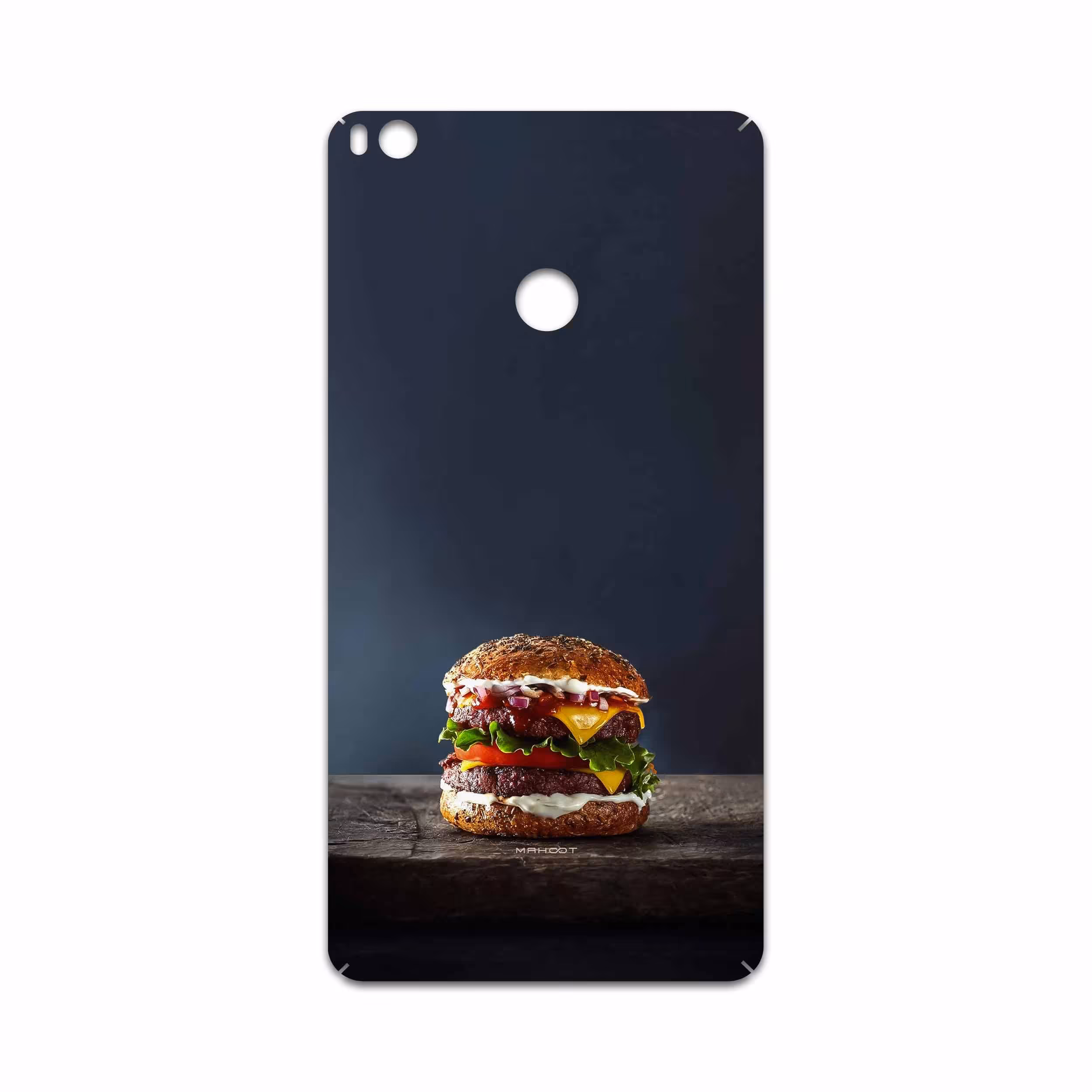 برچسب پوششی ماهوت مدل Hamburger مناسب برای گوشی موبایل شیائومی Mi Max 2
