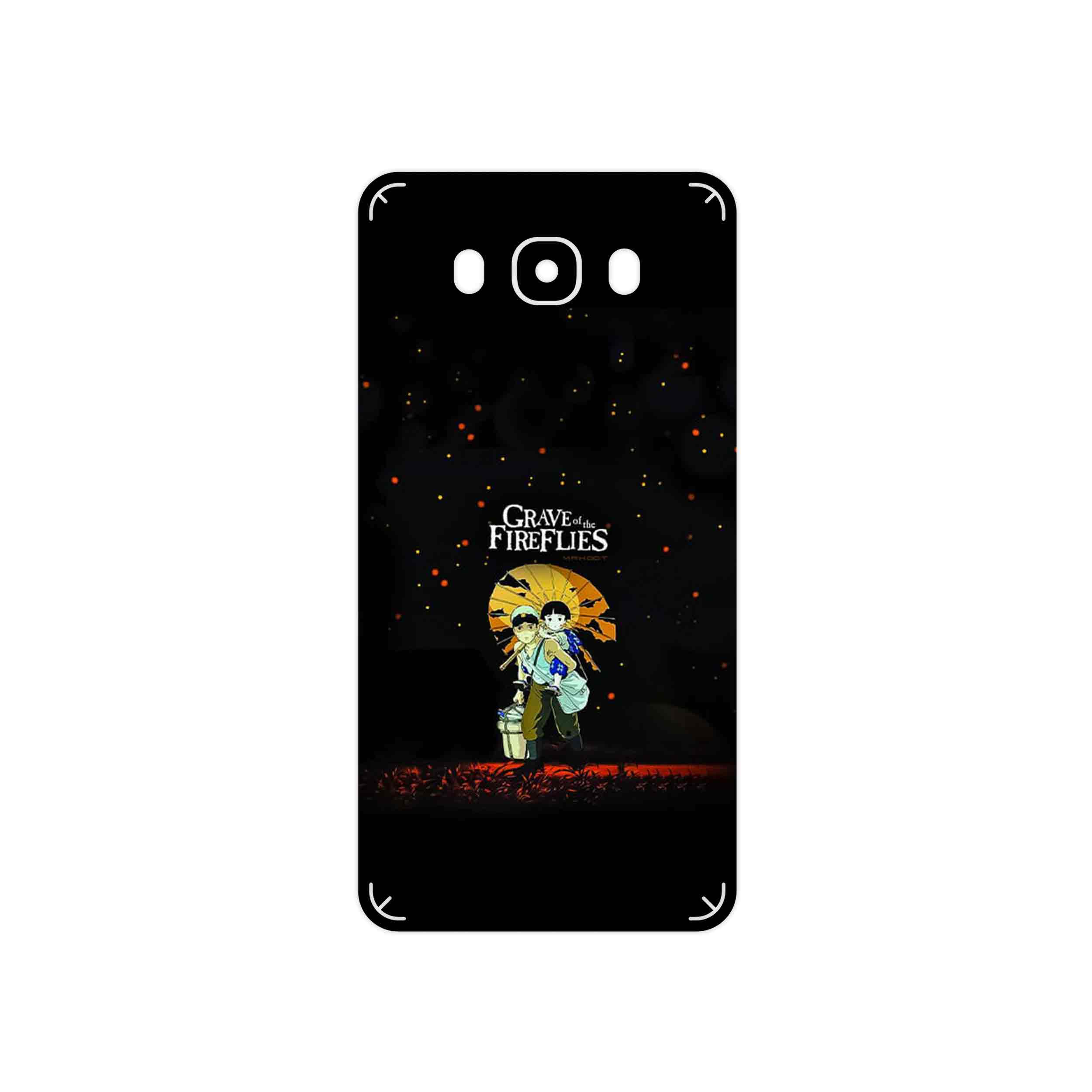 برچسب پوششی ماهوت مدل Grave of the Fireflies مناسب برای گوشی موبایل سامسونگ Galaxy J7 2016