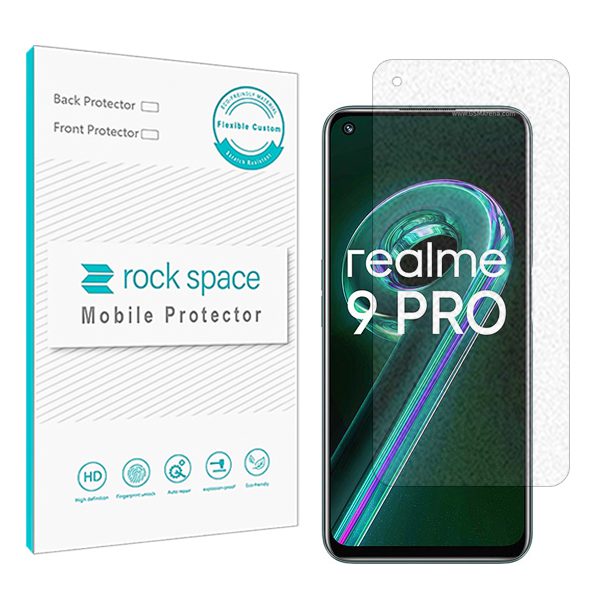 گلس ریلمی 9 Pro مدل نانو هیدروژل گیمینگ برند راک اسپیس کد S