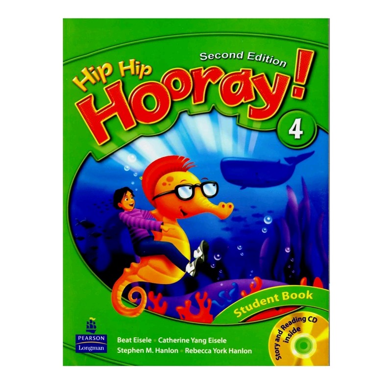کتاب زبان هیپ هیپ هورای 4 ویرایش دوم hip hip hooray 4 2nd edition