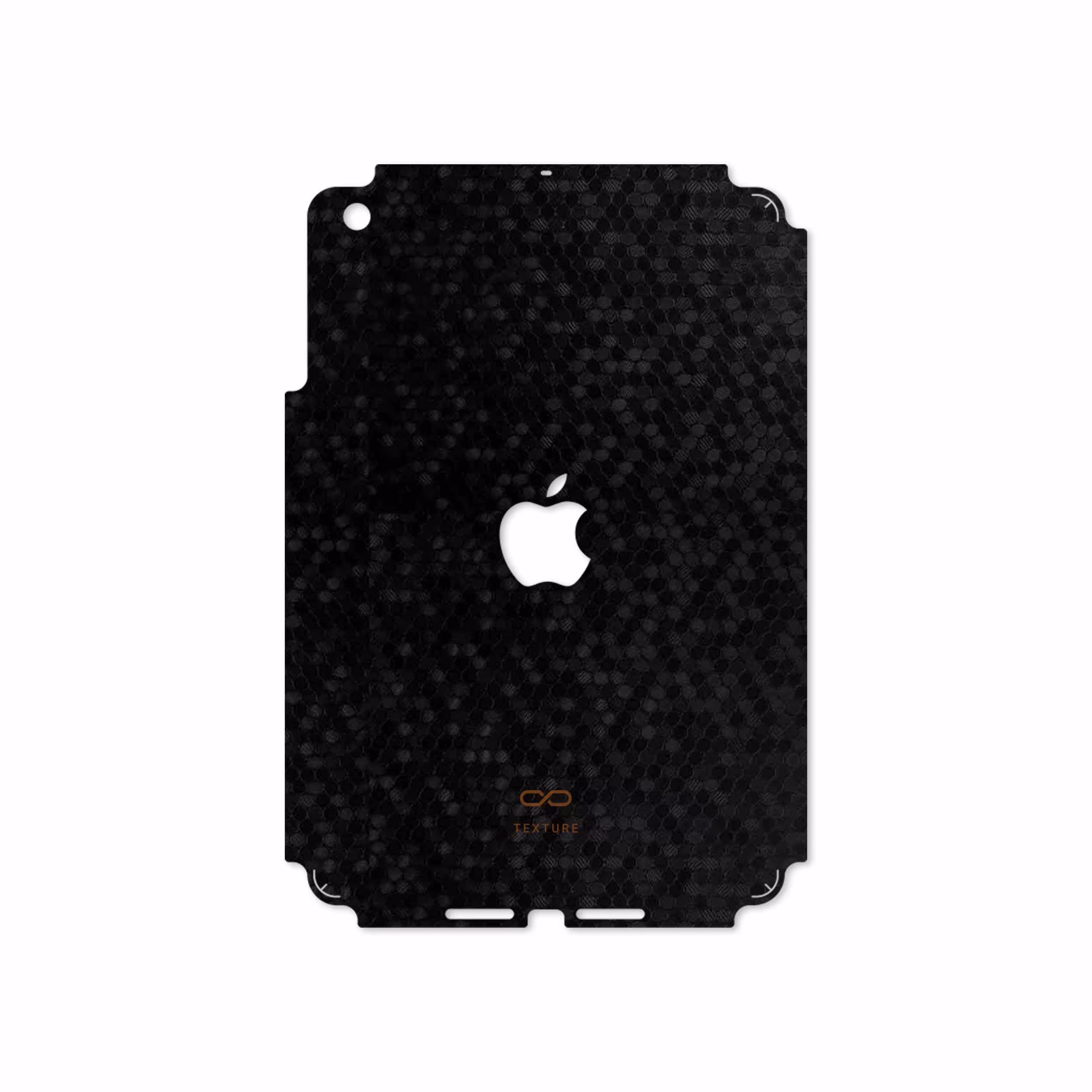 برچسب پوششی ماهوت مدل Honey-Comb-Circle مناسب برای تبلت اپل iPad mini 2012 A1455