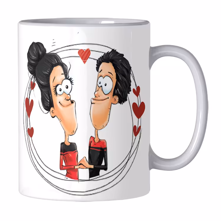 ماگ مدل عاشقانه کد 170