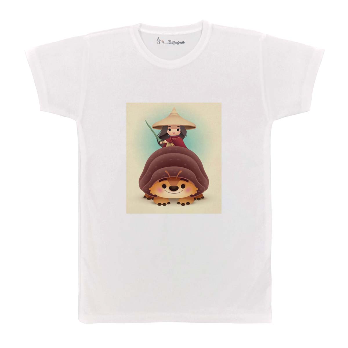 تی شرت بچگانه پرمانه طرح رایا و آخرین اژدها کد pmt.1376