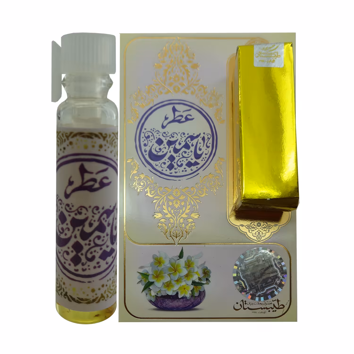 عطر جیبی طیبستان مدل یاسمین حجم 1 میلی لیتر