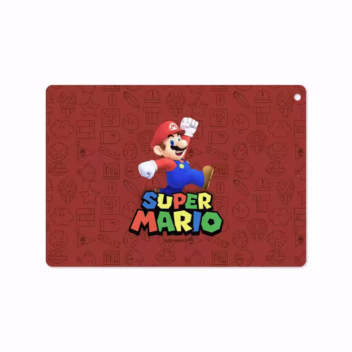 برچسب پوششی ماهوت مدل Super-Mario-Game مناسب برای تبلت اپل iPad 9.7 (GEN 5) 2017 A1823