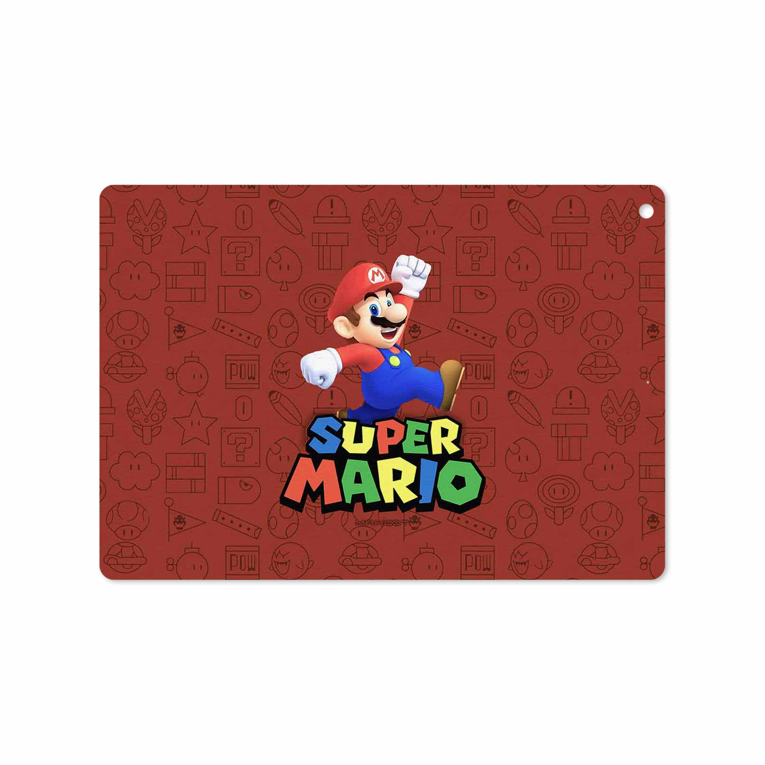 برچسب پوششی ماهوت مدل Super-Mario-Game مناسب برای تبلت اپل iPad 9.7 (GEN 5) 2017 A1823