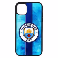 کاور طرح تیم منچستر سیتی Manchester City کد G-189 مناسب برای گوشی موبایل اپل iPhone 11 | دیجی قاب دونی
