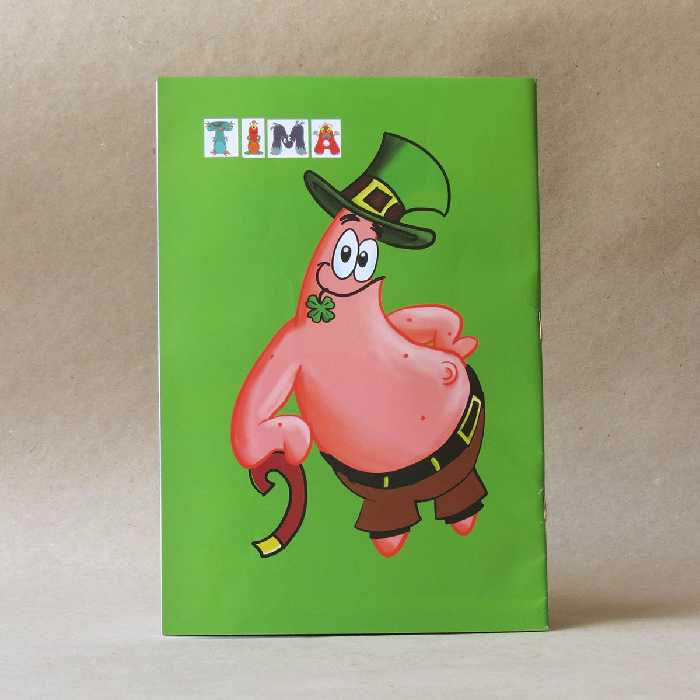 دفتر نقاشی 40 برگ تیما طرح پاتریک