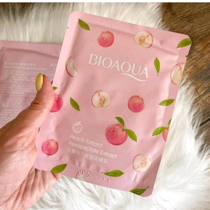 ماسک ورقه ای هلو بیوآکوا