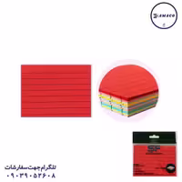 نوت 75*100 خط دار 10 رنگ کد 328 اس اف