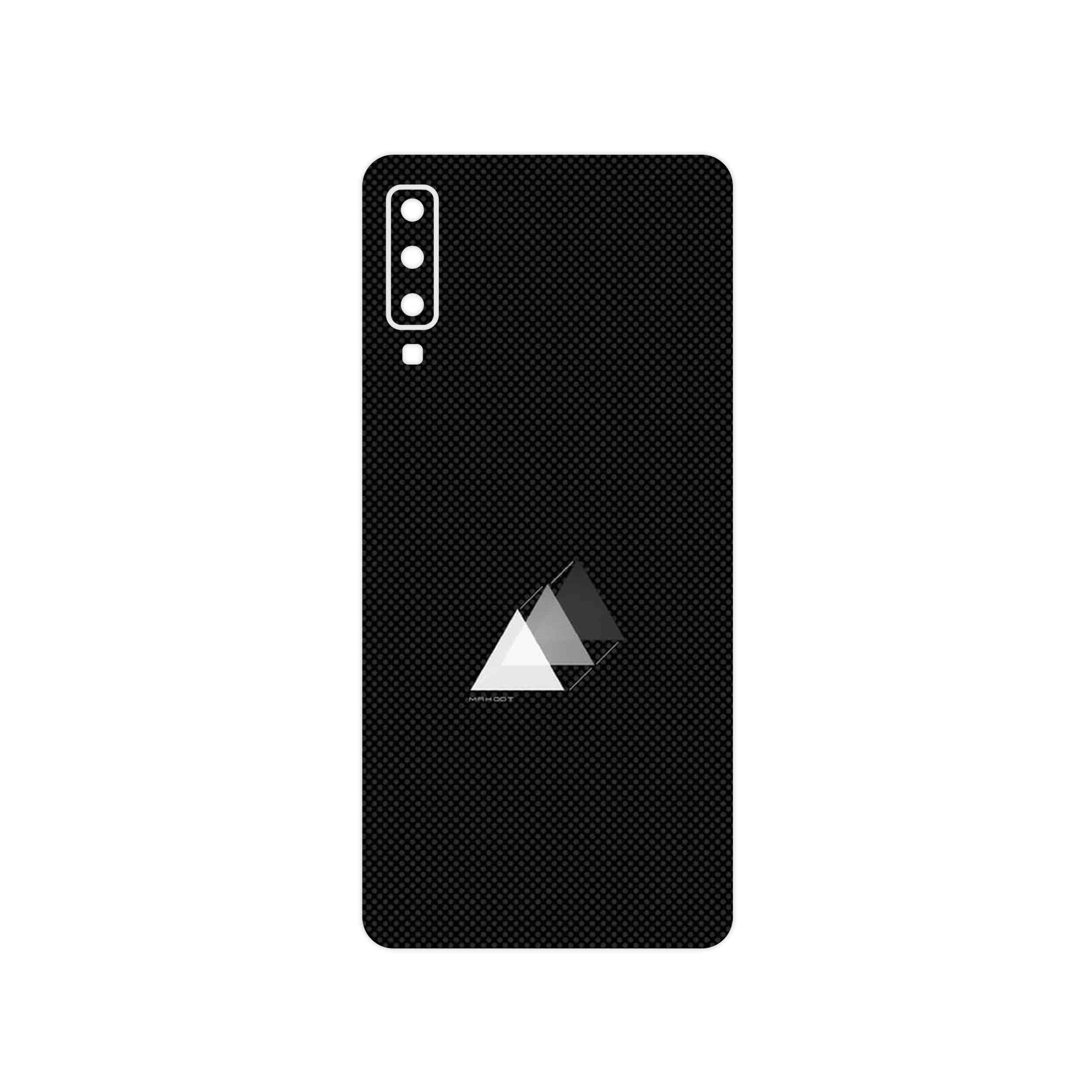برچسب پوششی ماهوت مدل Minimal 3 Triangle Icon مناسب برای گوشی موبایل سامسونگ Galaxy A7 2018