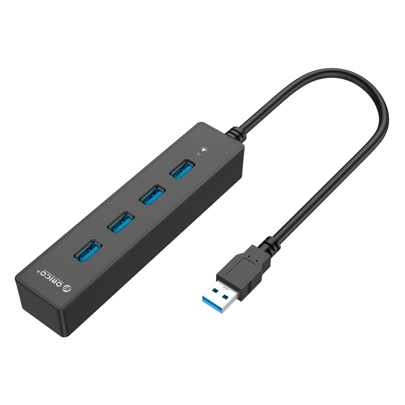 خرید هاب 4 پورت USB3.0 با کابل متصل اوریکو ORICO W8PH4-U3 با بهترین قیمت