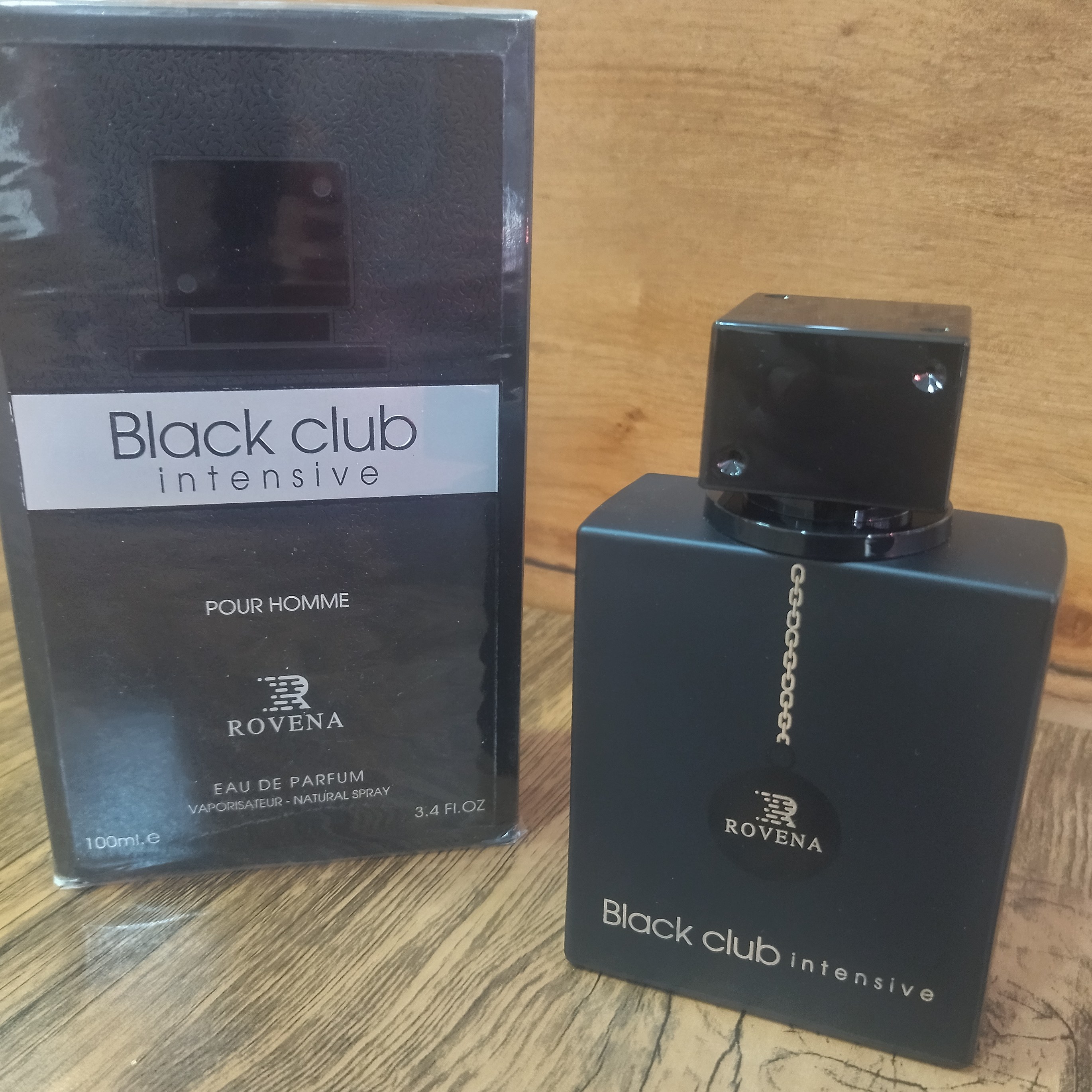 عطر ادکلن مردانه بلک کلاب BLACK CLUB ROVENA