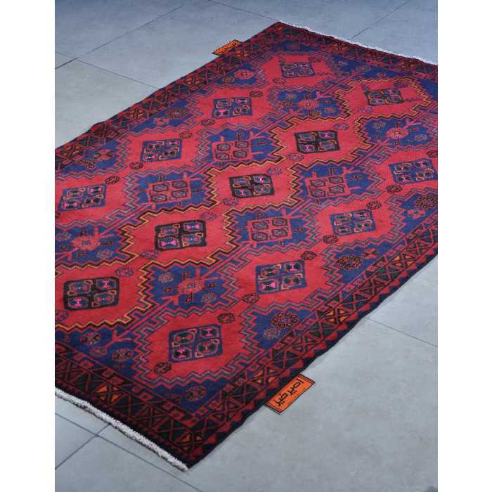 فرش دستبافت چهار متری امیرخیز مدل ایلیاتی کد 109945