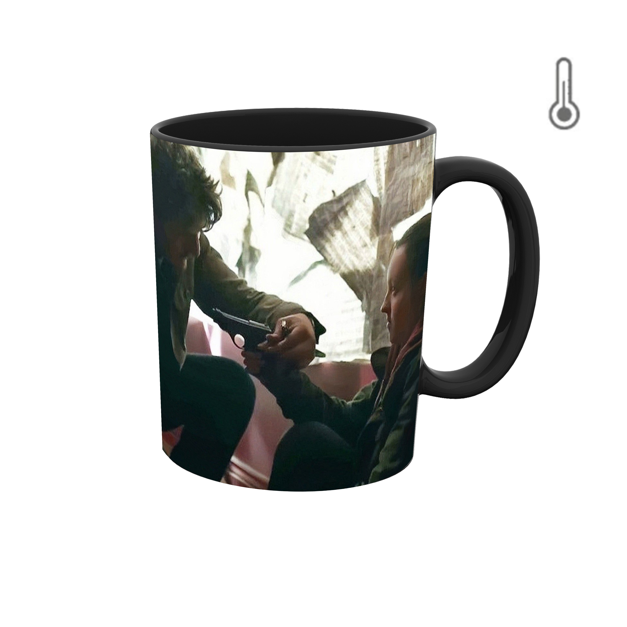 ماگ حرارتی طرح اخرین بازمانده از ما the last of us  