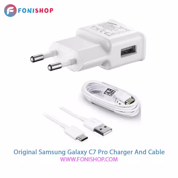 کابل و شارژر فست شارژ اصلی سامسونگ Samsung Galaxy C7 Pro