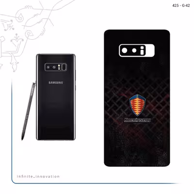 برچسب پوششی ماهوت مدل Koenigsegg Automotive AB مناسب برای گوشی موبایل سامسونگ Galaxy Note 8