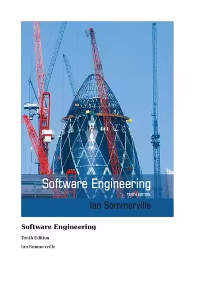 خرید و دانلود نسخه کامل کتاب Software Engineering