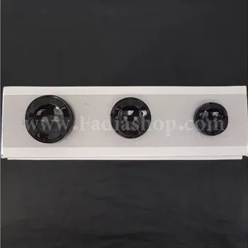 دکمه تراش دار مشکی سایز3