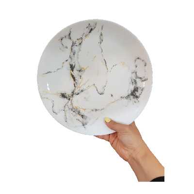 بشقاب غذاخوری مدل ماربل کد 714 مجموعه 6 عددی