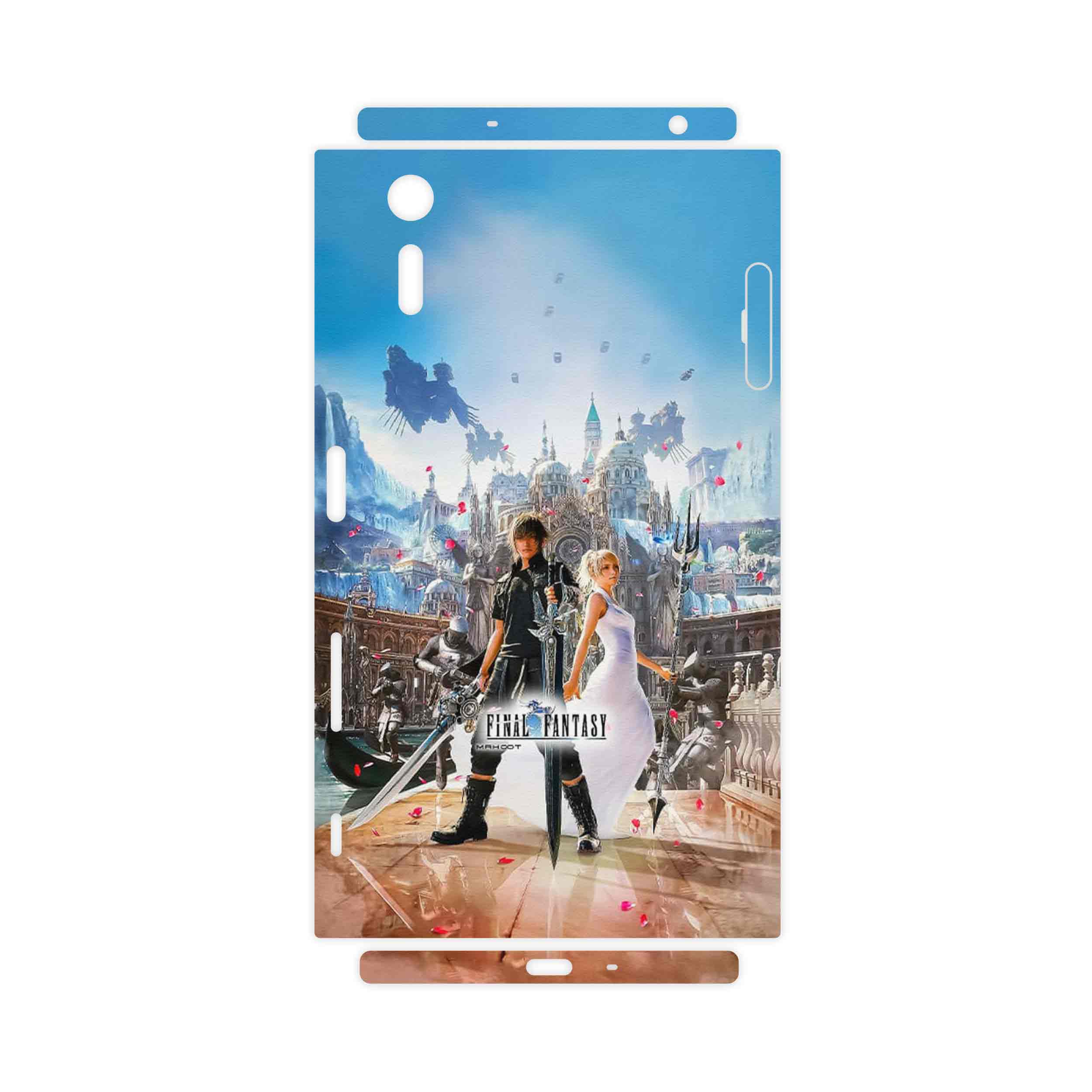 برچسب پوششی ماهوت مدل Final Fantesy Game Series-FullSkin مناسب برای گوشی موبایل سونی Xperia XZ