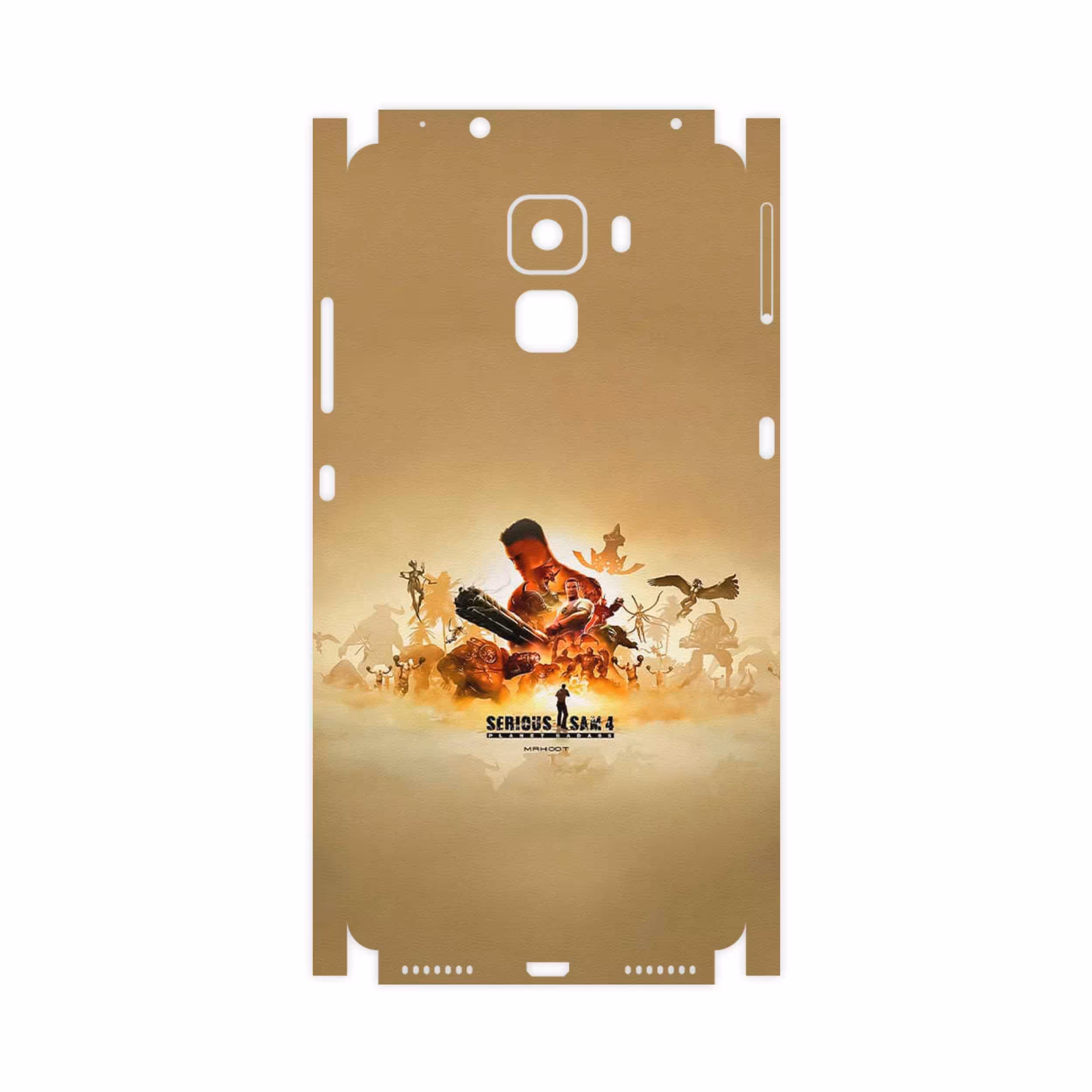 برچسب پوششی ماهوت مدل Serious Sam Game Series-FullSkin مناسب برای گوشی موبایل آنر 7