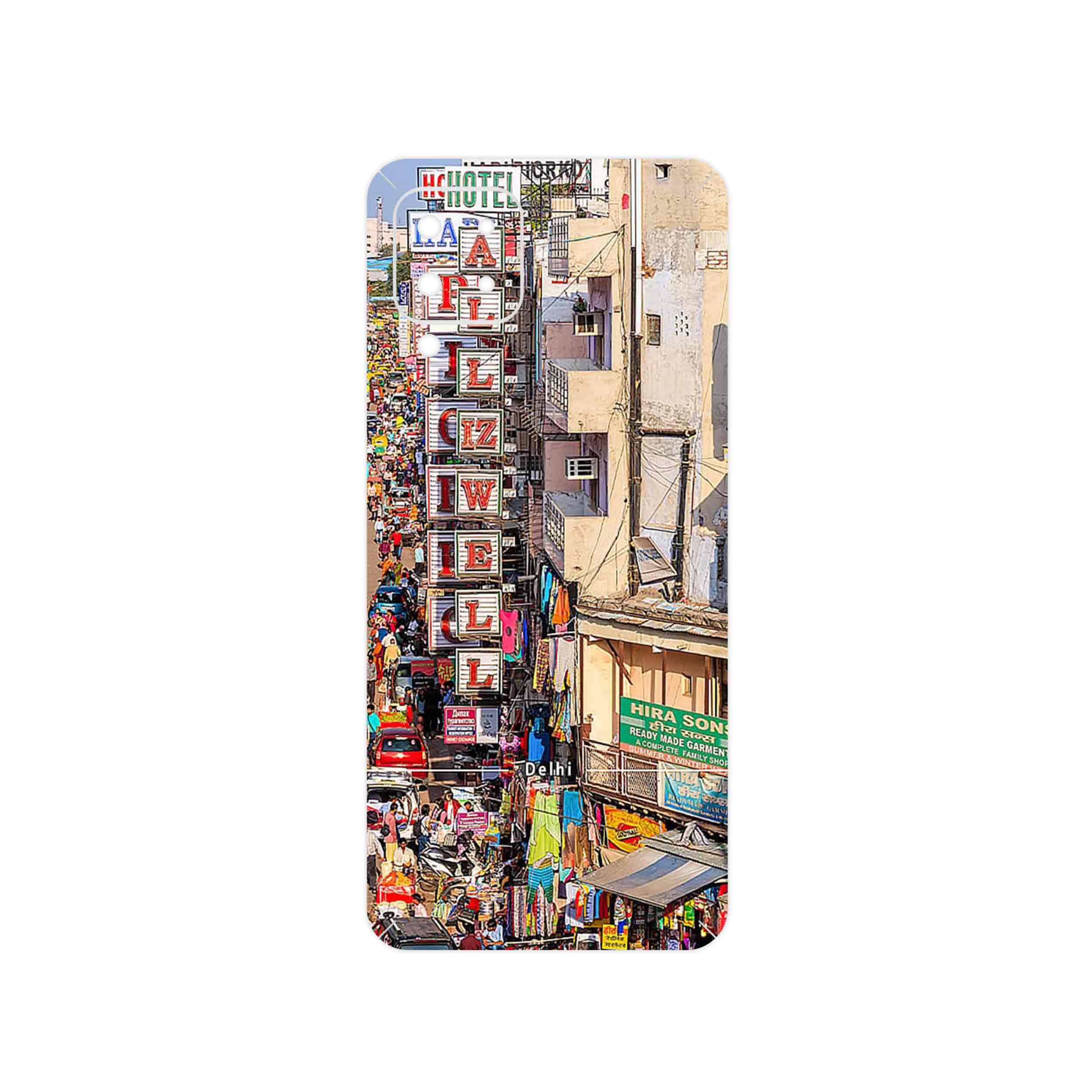 برچسب پوششی ماهوت مدل City of Delhi مناسب برای گوشی موبایل سامسونگ Galaxy M22
