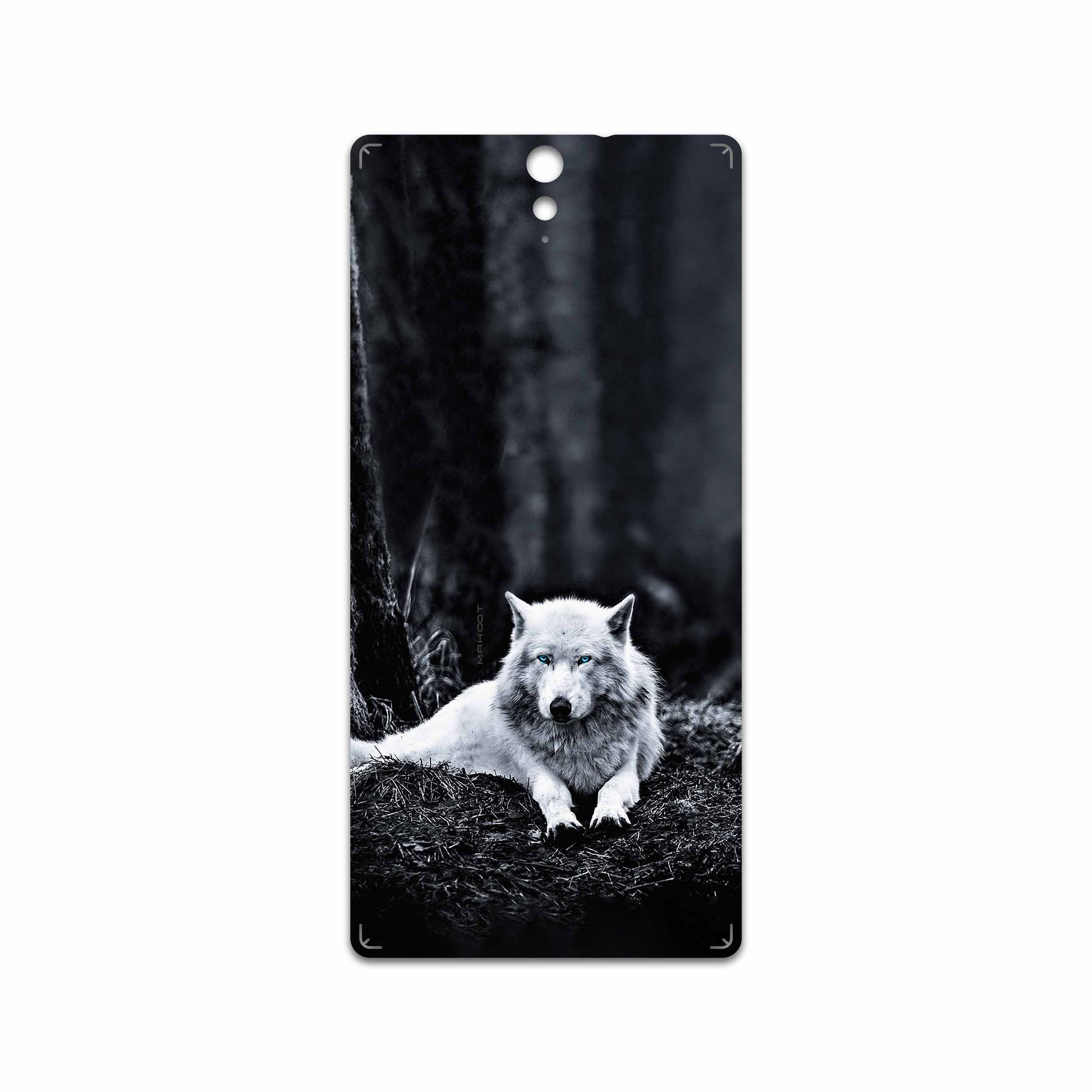 برچسب پوششی ماهوت مدل Dire Wolf مناسب برای گوشی موبایل سونی Xperia C5