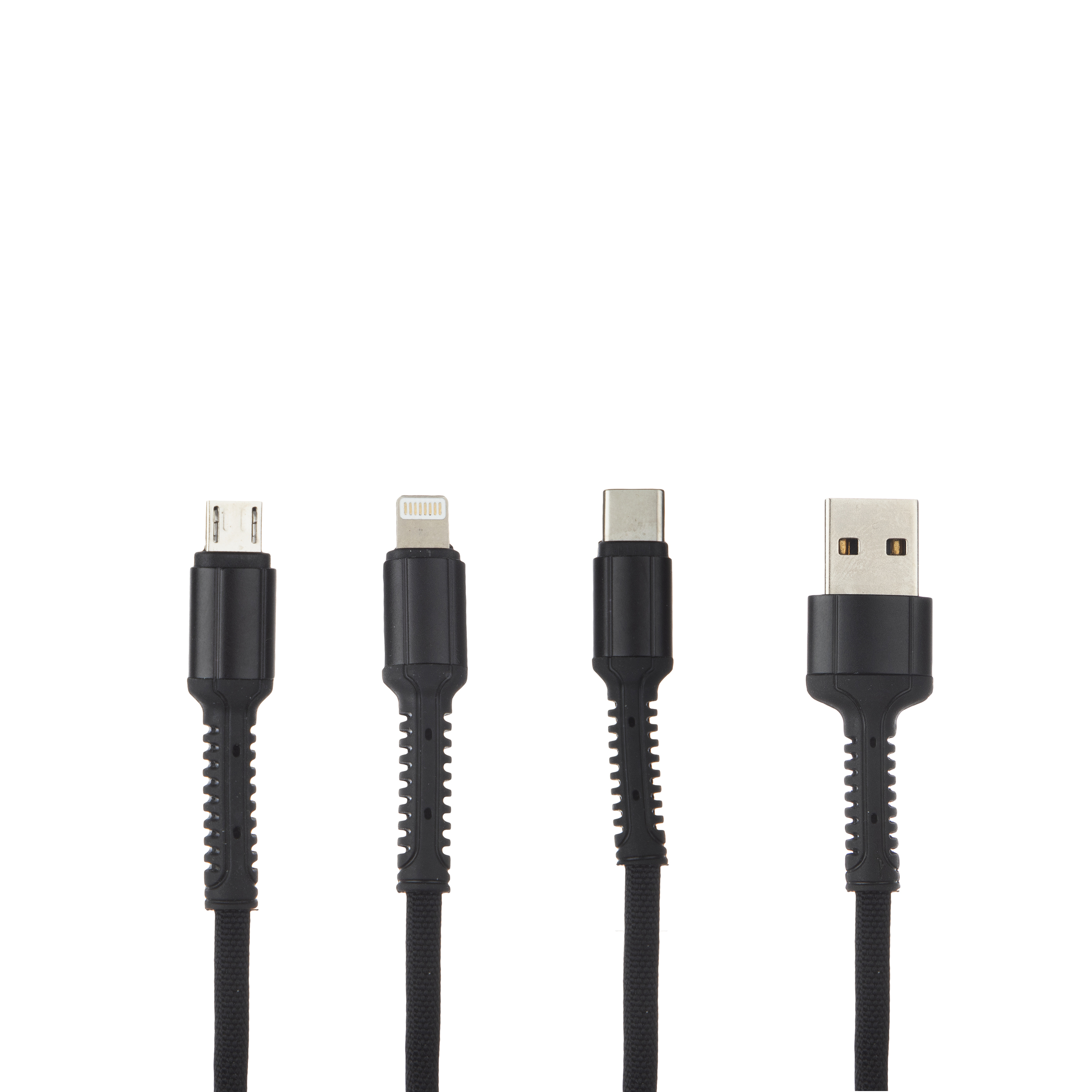 کابل تبدیل USB به لایتنینگ/USB-C/Micro USB هس ول مدل CA-0 طول 1.2 متر