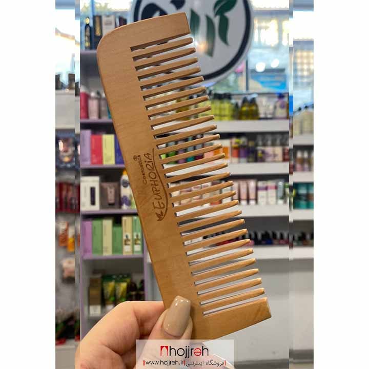 اطلاعات ، قیمت و خرید شانه چوبی دندانه درشت کد e209 کد R755