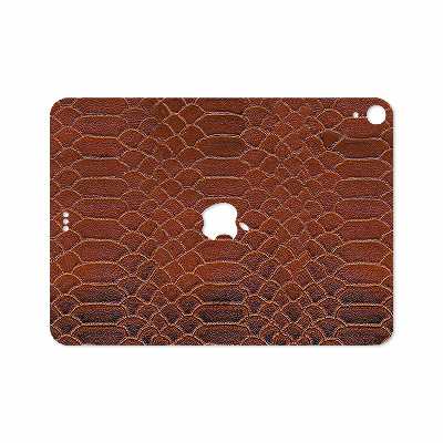 برچسب پوششی ماهوت مدل Brown-Snake-Leather مناسب برای تبلت اپل iPad Pro 11 2018 A1979