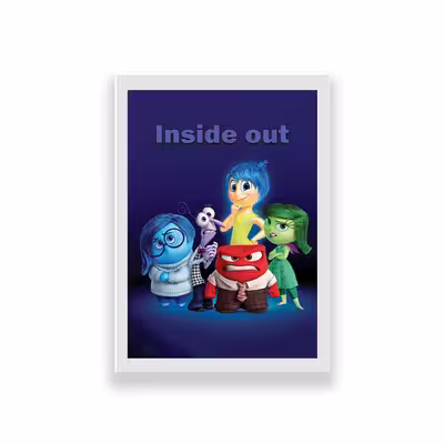 تابلو طرح انیمیشن inside out