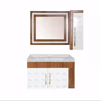 روشویی کابینتی لیندا - آینه و روشویی تجسم