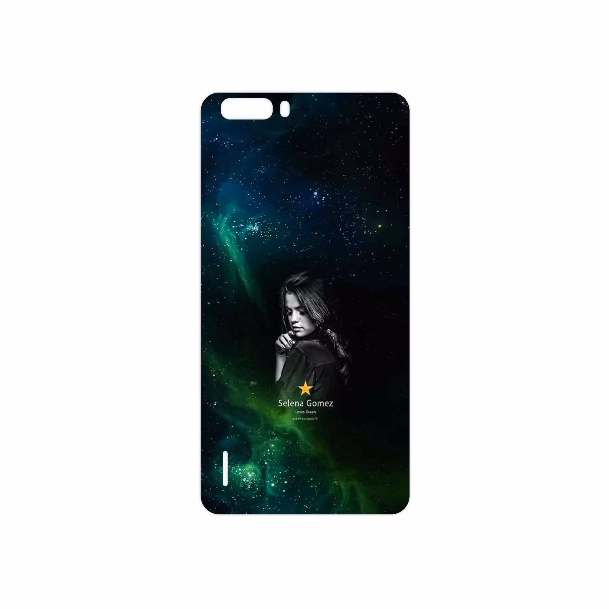 برچسب پوششی ماهوت مدل Selena Gomez مناسب برای گوشی موبایل آنر 6 Plus