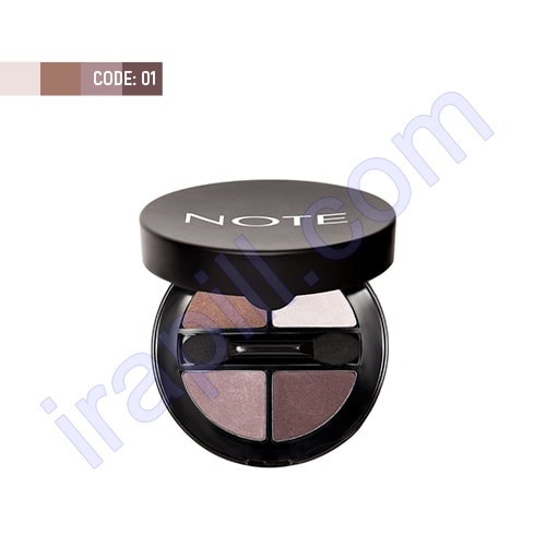 سایه چشم چهار رنگ لومینوس نوت شماره 01