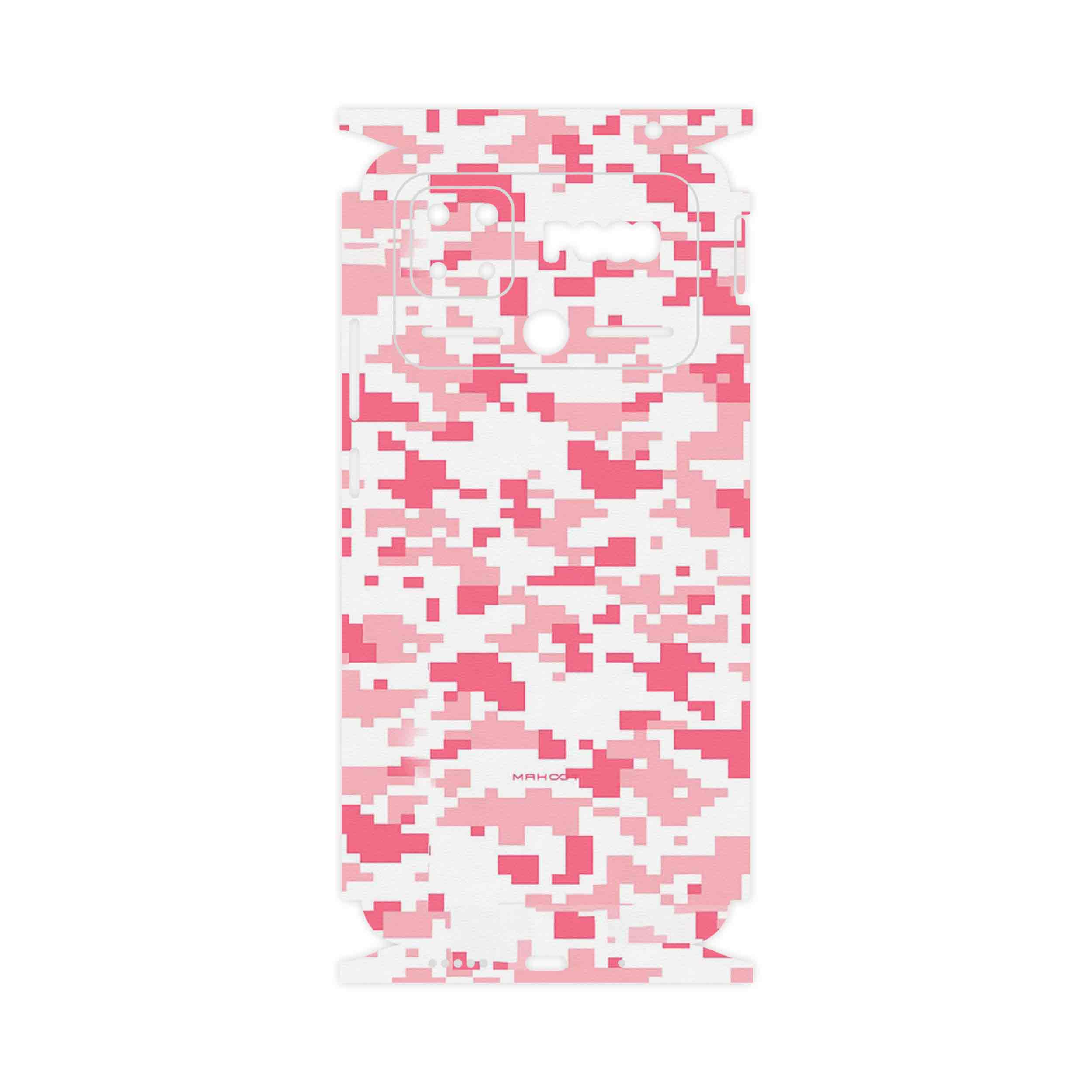 برچسب پوششی ماهوت مدل Army_Pink_Pixel-FullSkin مناسب برای گوشی موبایل شیائومی Poco C40