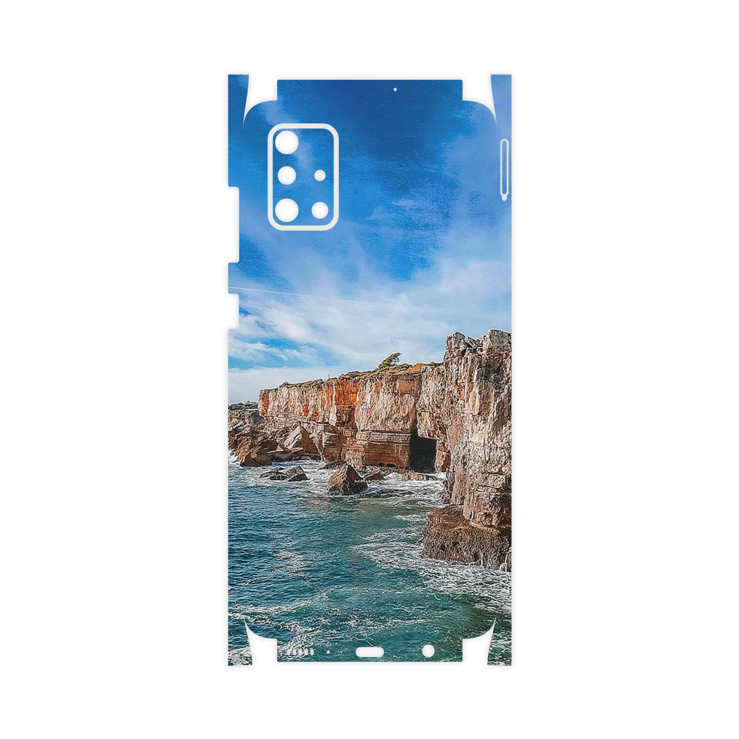 برچسب پوششی ماهوت مدل Rock Mountain-FullSkin مناسب برای گوشی موبایل سامسونگ Galaxy A71