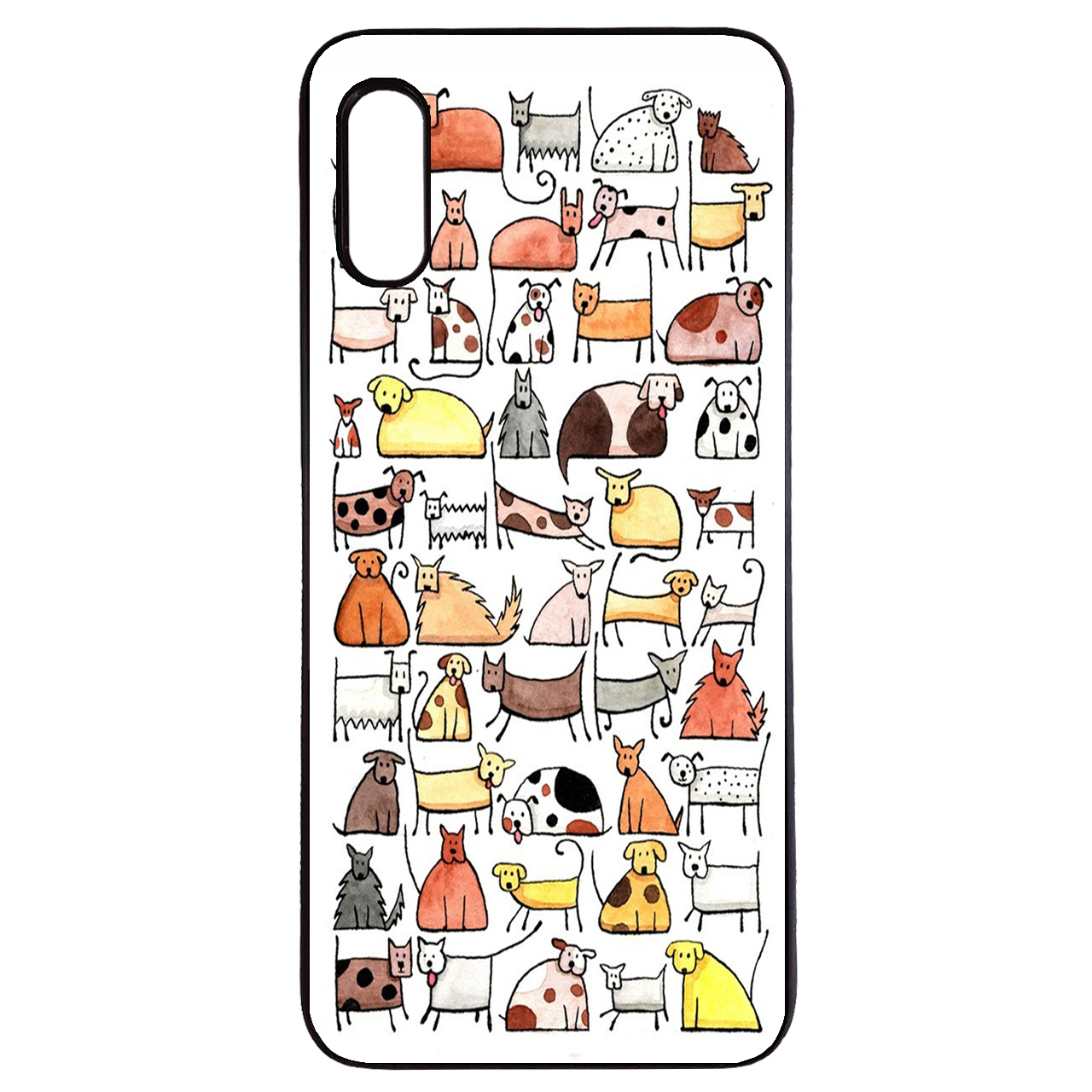 کاور طرح سگ ها کد 1146 مناسب برای گوشی موبایل سامسونگ galaxy a02