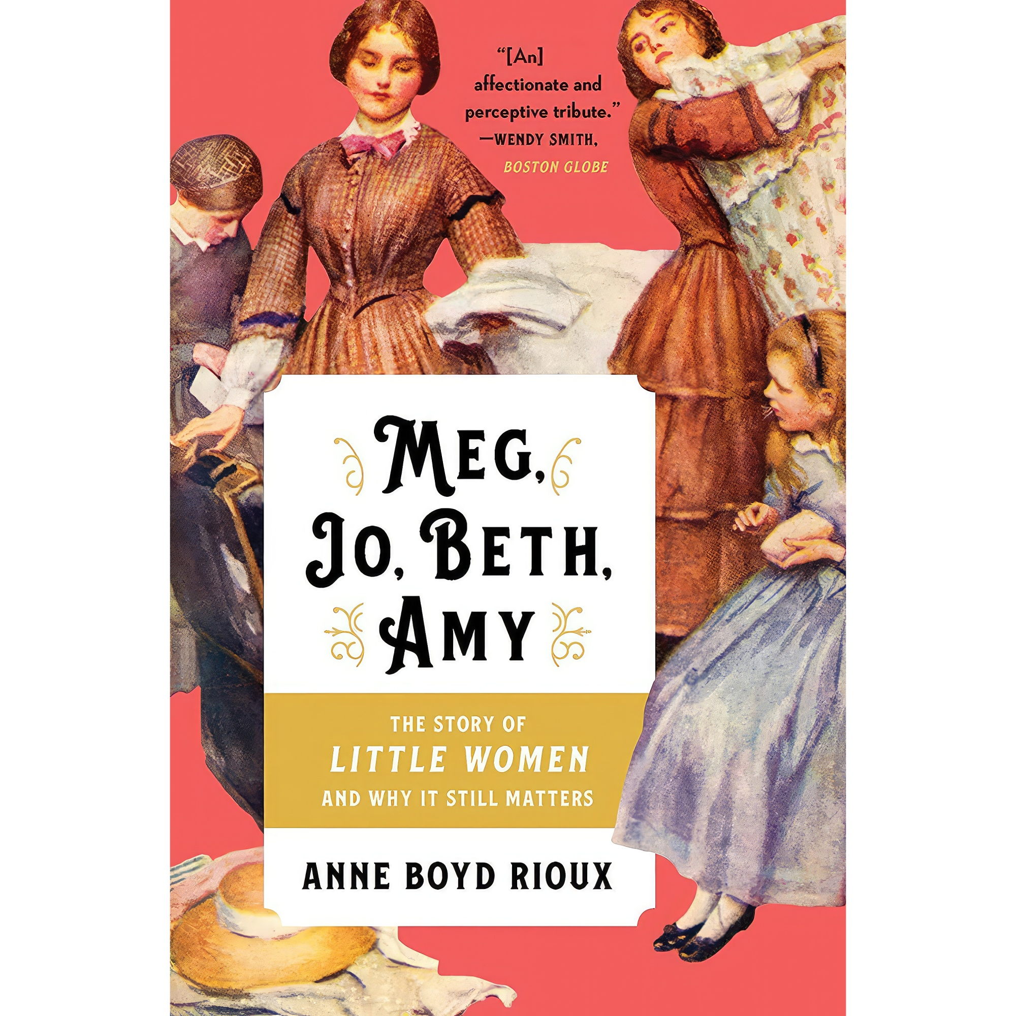 کتاب Meg, Jo, Beth, Amy اثر Anne Boyd Rioux انتشارات W. W. Norton Company