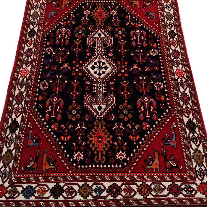 فرش دستبافت یک ونیم متری کد 4129