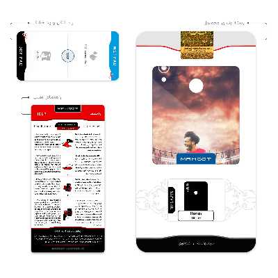 برچسب پوششی ماهوت مدل Mohammad Salah مناسب برای گوشی موبایل آنر 10 Lite