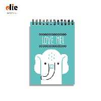 دفترچه یادداشت ایمان جلد طلقی طرح فیل