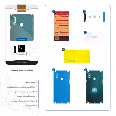 برچسب پوششی ماهوت مدل Minimal Cube icon-FullSkin مناسب برای گوشی موبایل سامسونگ Galaxy A20s