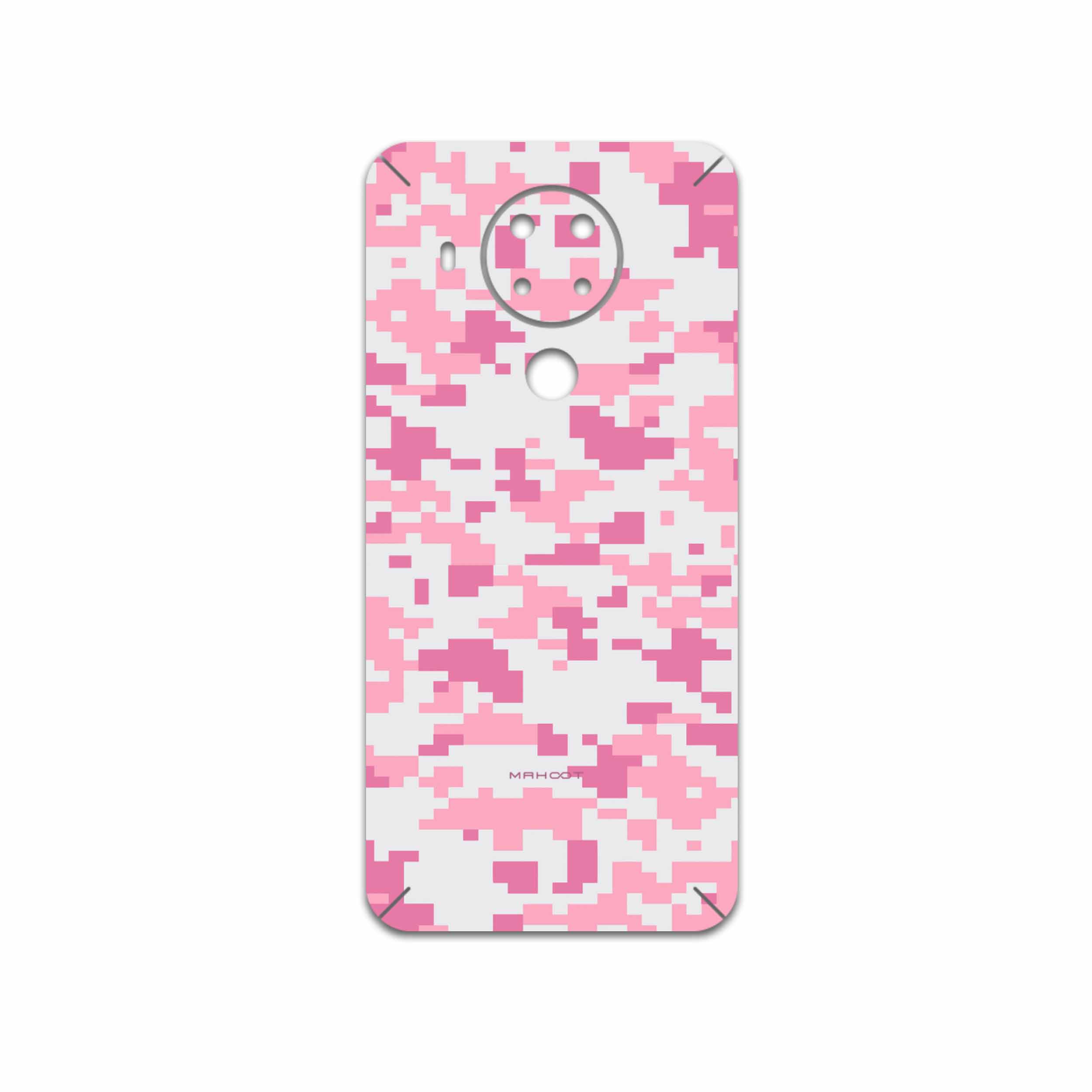 برچسب پوششی ماهوت مدل Army-Pink-pixel مناسب برای گوشی موبایل نوکیا 5.4
