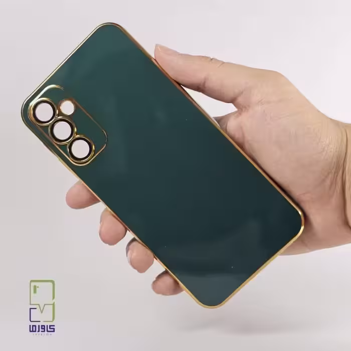 قاب گوشی a24 دور طلایی مای کیس سبز| Samsung A24