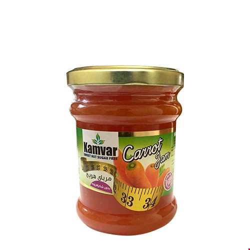 مربا هویج بدون قند کامور