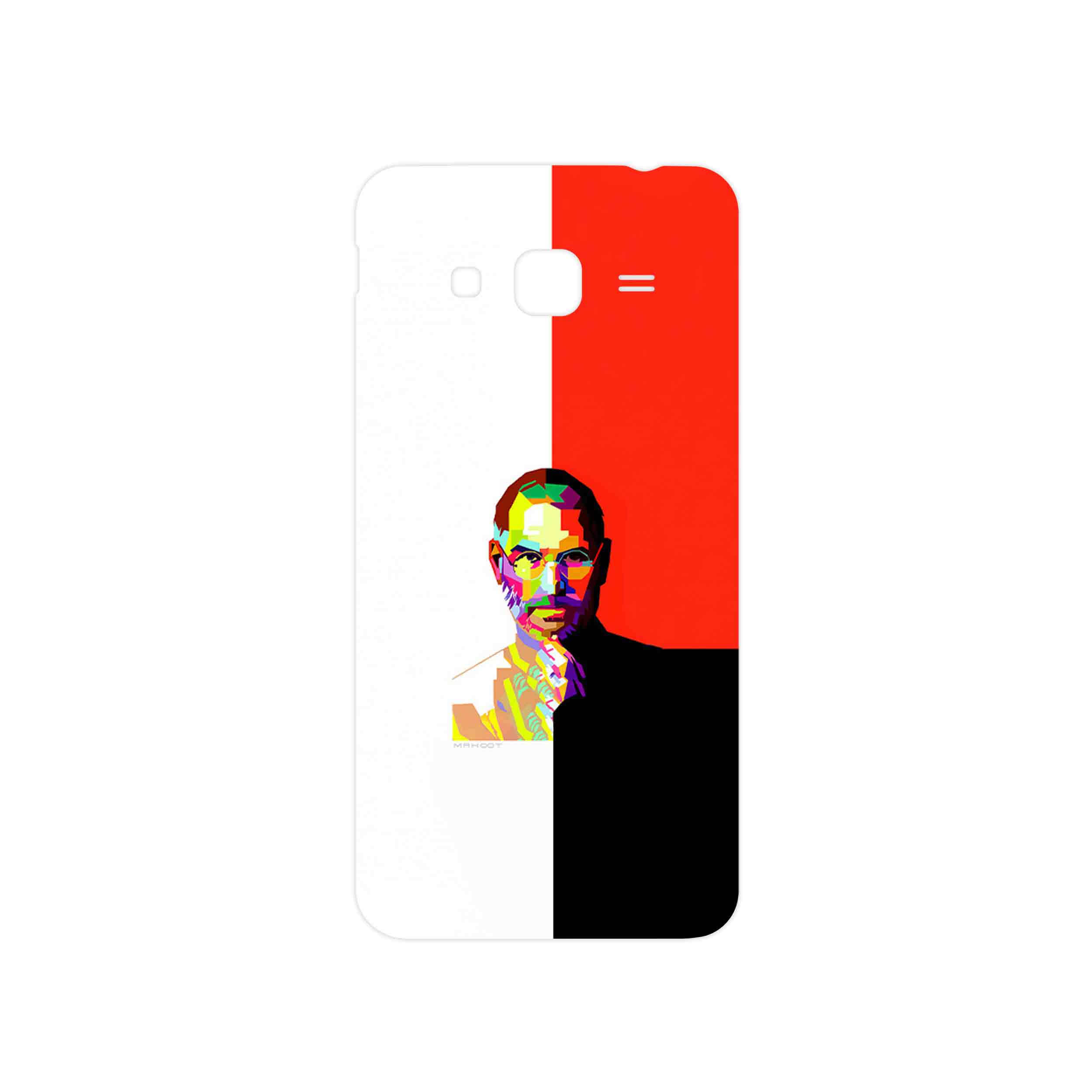 برچسب پوششی ماهوت مدل Collage of Steve Jobs 1 مناسب برای گوشی موبایل سامسونگ Galaxy J3 2016